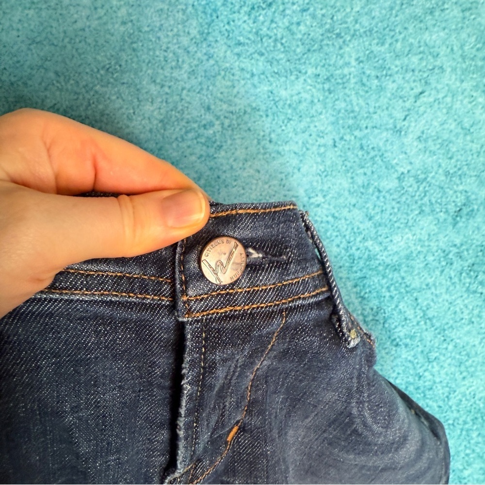 Women's Citizens of Humanity Jeans Sz 29 Low Rise Slim 30x25 Made In USA - Picture 7 of 15